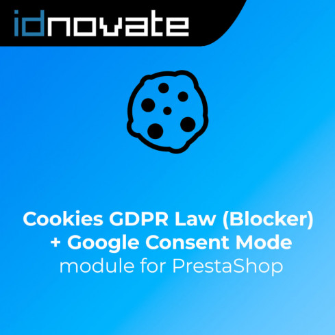 Moduł Cookies Prawo RODO (Blokada) + Google Consent Mode ❤️ dla PrestaShop