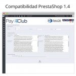 Módulo Interdin PayClub de Diners Club para PrestaShop