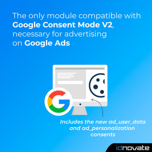 Moduł Cookies Prawo RODO (Blokada) + Google Consent Mode ❤️ dla PrestaShop