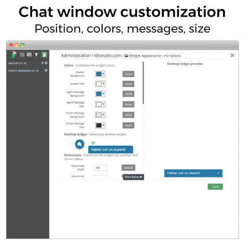 Módulo Tawk.to - El Mejor Chat Gratuito - Multilenguaje para PrestaShop