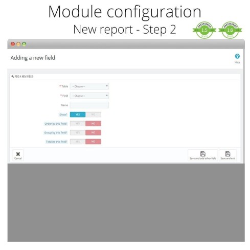 Módulo Informes avanzados para PrestaShop