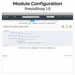 Module Get email when customer register or login pour PrestaShop