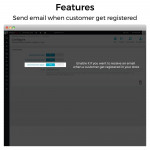 Módulo Recibe correo electrónico cuando un cliente se registra para PrestaShop