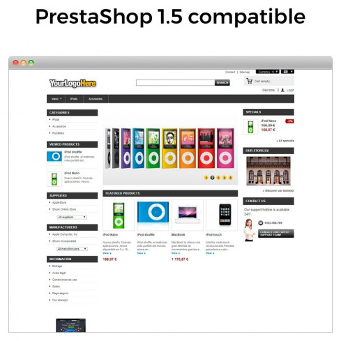 Módulo Ocultar precios y desactivar la compra para PrestaShop