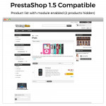 Módulo Ocultar productos (sin stock, por precios, por país) para PrestaShop