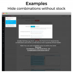 Module Hide product attributes and combinations pour PrestaShop