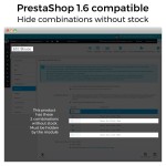 Módulo Ocultar atributos y combinaciones de producto para PrestaShop