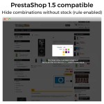 Módulo Ocultar atributos y combinaciones de producto para PrestaShop