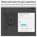 Out of Stock Notifications - Back In Stock Alerts module for PrestaShop
