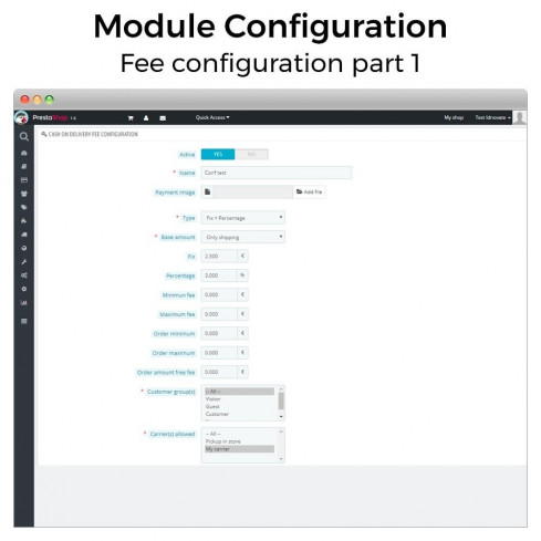 Module Paiement contre remboursement avec commission Plus pour PrestaShop