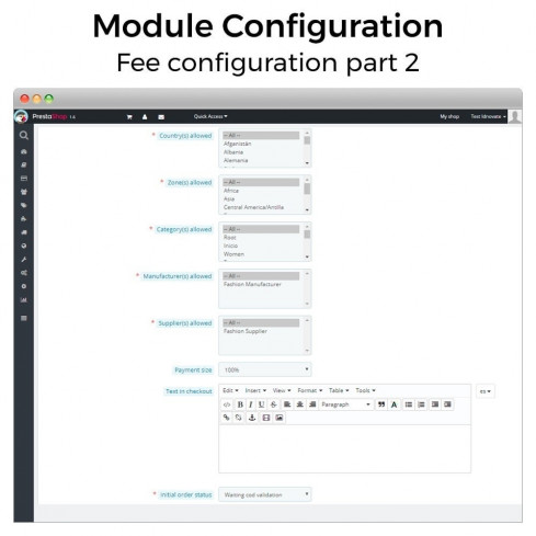 Module Paiement contre remboursement avec commission Plus pour PrestaShop