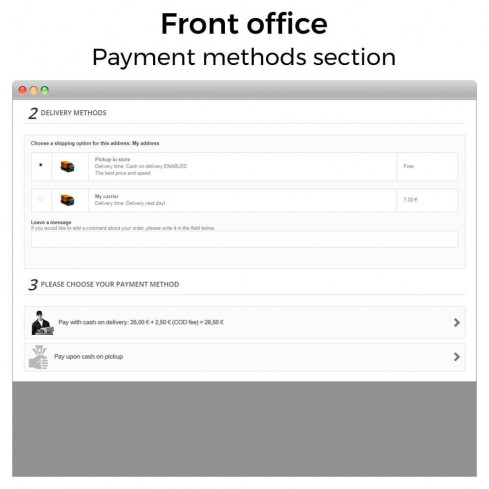 Module Paiement contre remboursement avec commission Plus pour PrestaShop
