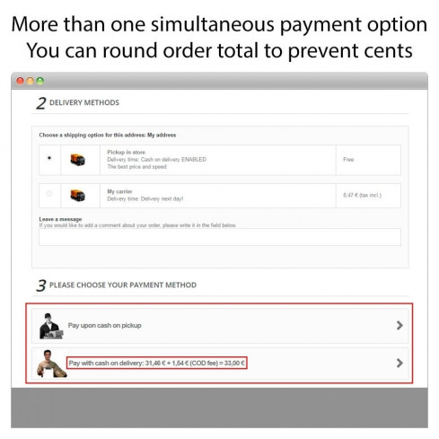 Module Paiement contre remboursement avec commission Plus pour PrestaShop