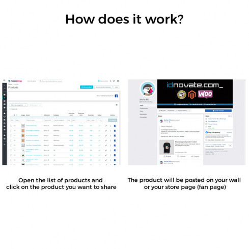 Módulo Comparte en Red Social desde el Backoffice para PrestaShop