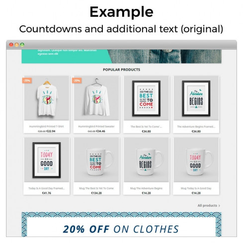 Module Augmentations de prix, remises et prix fixes pour PrestaShop