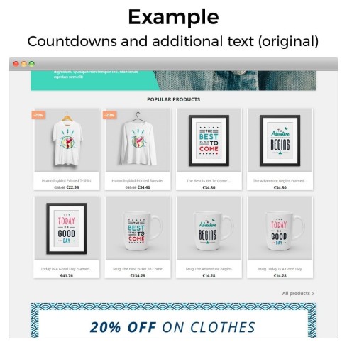 Moduł Price increments, discounts and fixed prices dla PrestaShop