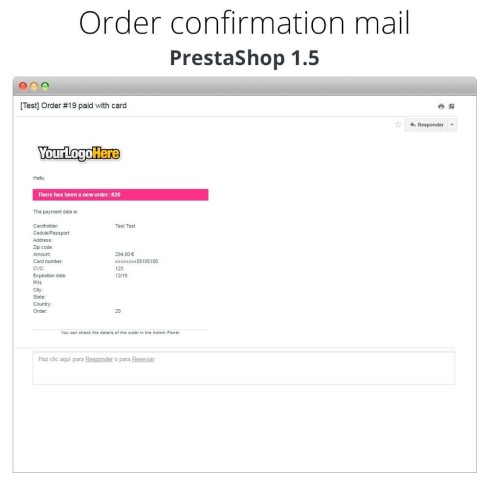 Manual Credit Card Processing - Offline payment module for PrestaShop