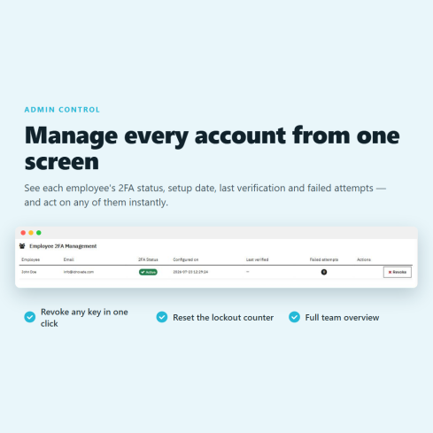 Moduł Two-Factor Authentication (2FA) for Back Office Login dla PrestaShop