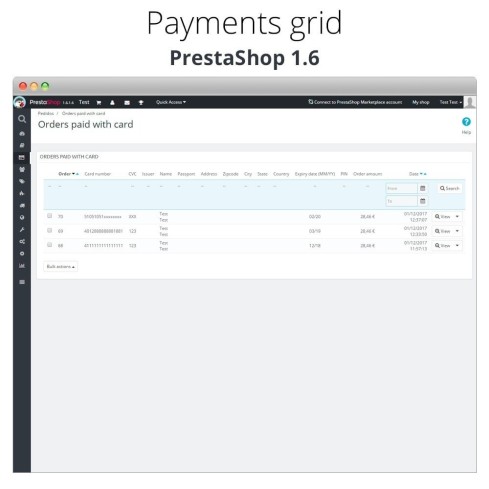Moduł Manual Credit Card Processing - Offline payment dla PrestaShop