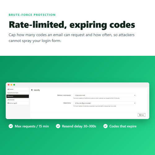 Passwordless Login & 2FA: sign in with an email OTP code module for PrestaShop