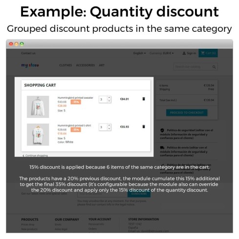 Price increments, discounts and fixed prices module for PrestaShop