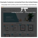 Module Changement auto Pays, Langue et Devise Géolocalisation pour PrestaShop