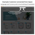 Módulo Auto Cambio de País, Idioma y Moneda - Geolocalización para PrestaShop