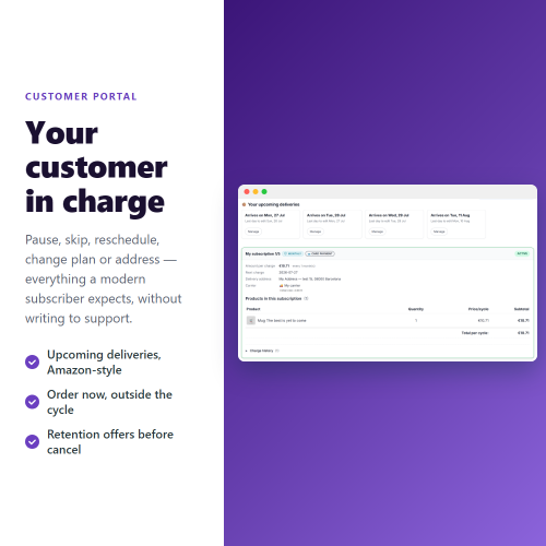Module Abonnements et paiements récurrents : facturation automatique pour PrestaShop
