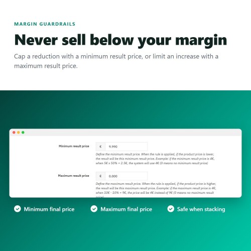 Price increments, discounts, quantity discounts and fixed prices module for PrestaShop