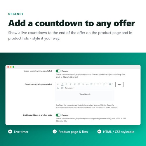 Modulo Aumenti di prezzo, sconti, sconti per quantità e prezzi fissi per PrestaShop