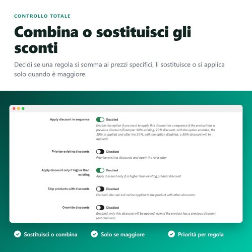 Modulo Aumenti di prezzo, sconti, sconti per quantità e prezzi fissi per PrestaShop