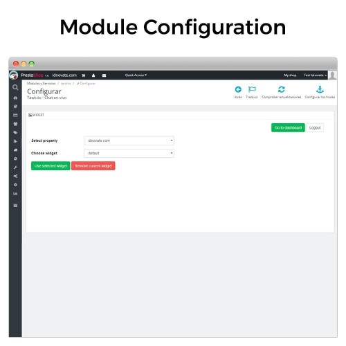 Module Tawk.to - The Best Free Livechat - Multilanguage pour PrestaShop