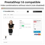 Module Hide product attributes and combinations pour PrestaShop