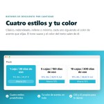 Módulo Descuentos por cantidad en botones clickables para PrestaShop