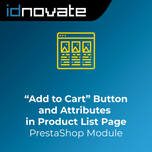 Add to Cart Button and Attributes in Product List ✅ module for PrestaShop